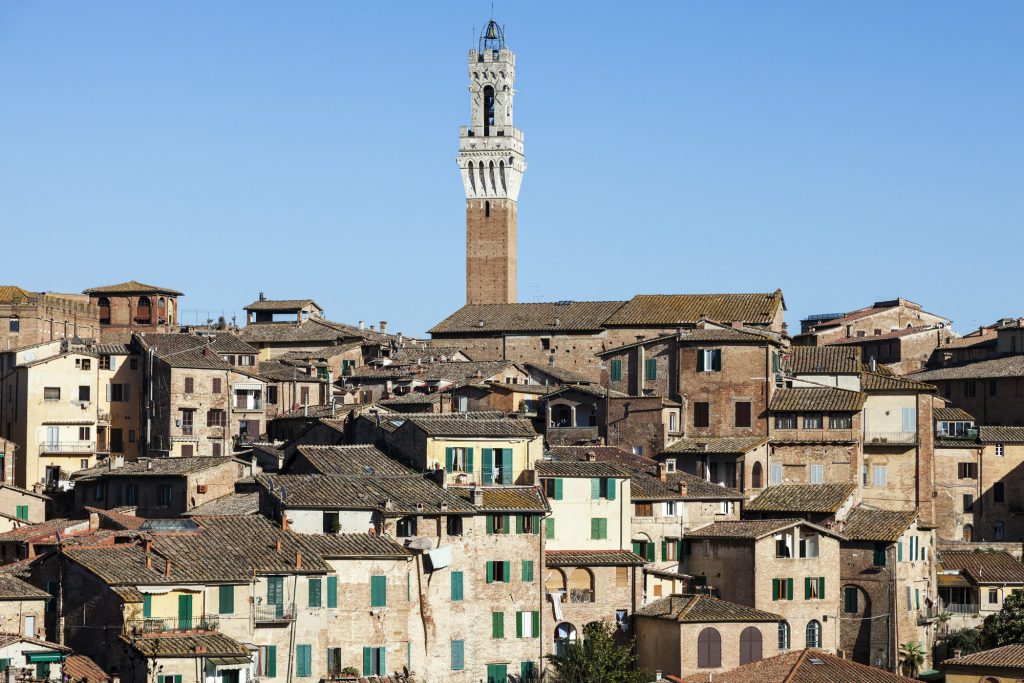 Tower of Siena town hall